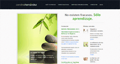 Desktop Screenshot of carolinahernandezcoaching.es